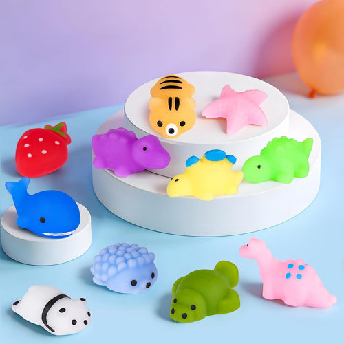 36 Pack Fidget Squishy Toys - Kawaii Soft Squishies Party Favors for Kids 3-5, 4-8, 8-12 - Goodie Bag Stuffers, Easter Egg Fillers, Treasure Box Prizes & Sensory Classroom Rewards