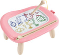 bravokids Toddler Toys, Sturdy Magnetic Drawing Board, Colorful Doodle Sketch Pad Educational Learning Sensory Toy Birthday Gifts for 1 2 3 Years Old Girls Boys (Pink)